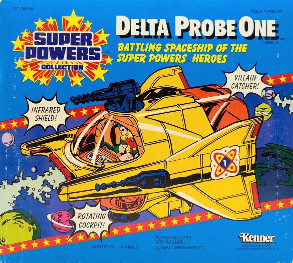 KENNER VEHICLE DELTA PROBE ONE
