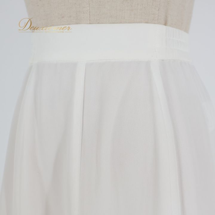 社交ダンス 衣装 スカート ホワイト系 チャコットロイヤルダンス