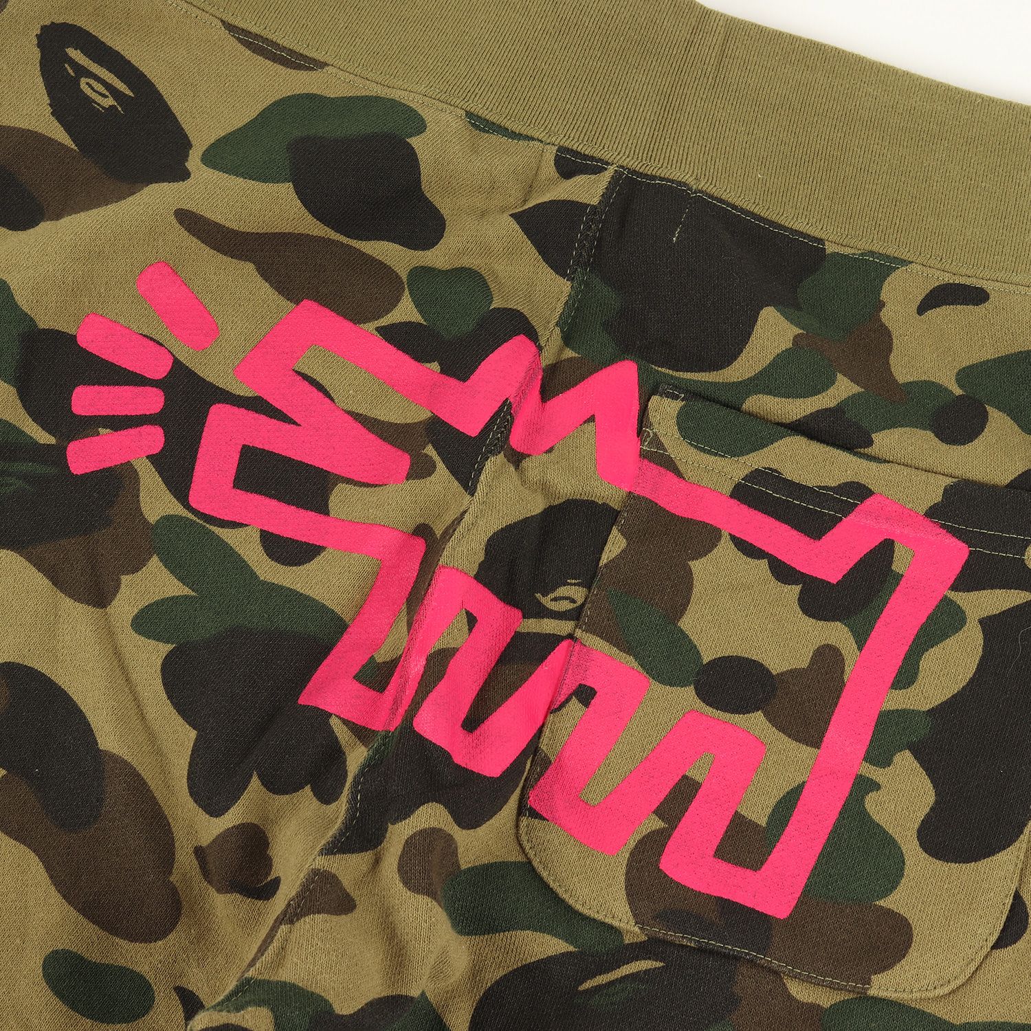 美品 A BATHING APE ア ベイシング エイプ パンツ サイズ:S Keith