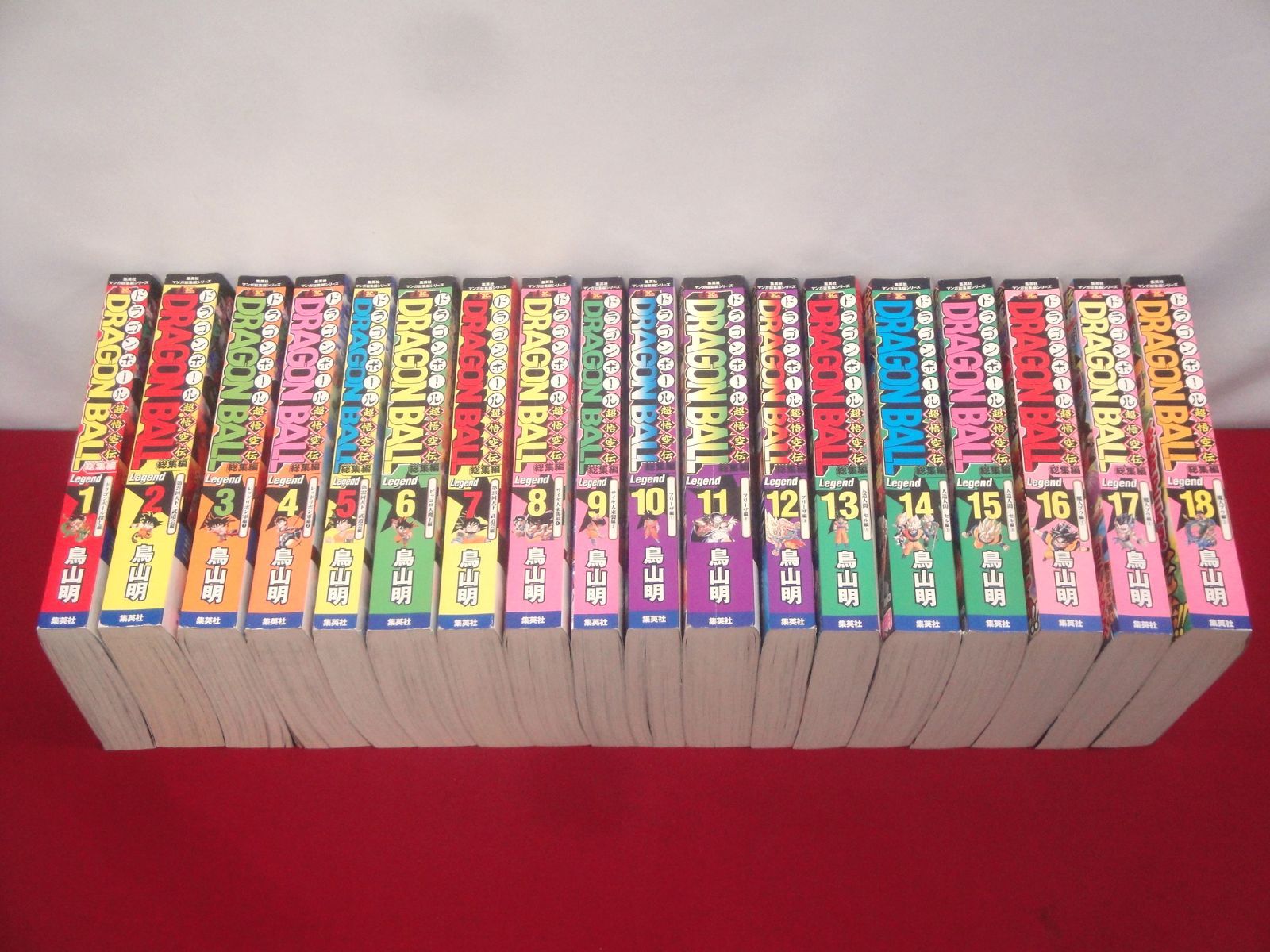 1・2巻カード付き】DRAGON BALL ドラゴンボール 総集編 超悟空伝 全18