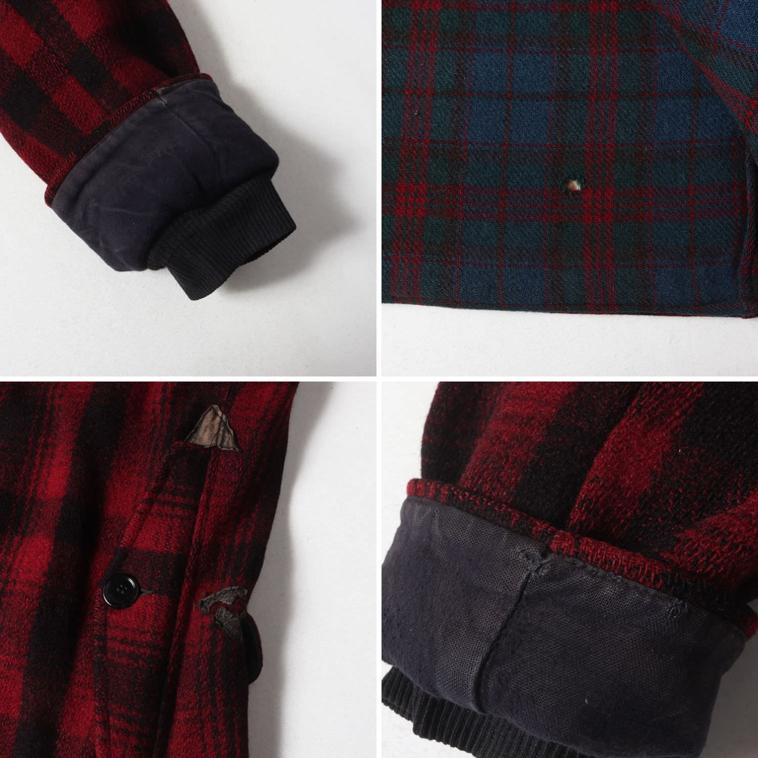 U.S.VINTAGE ヴィンテージ 40s SPORTCLAD チェック ウール