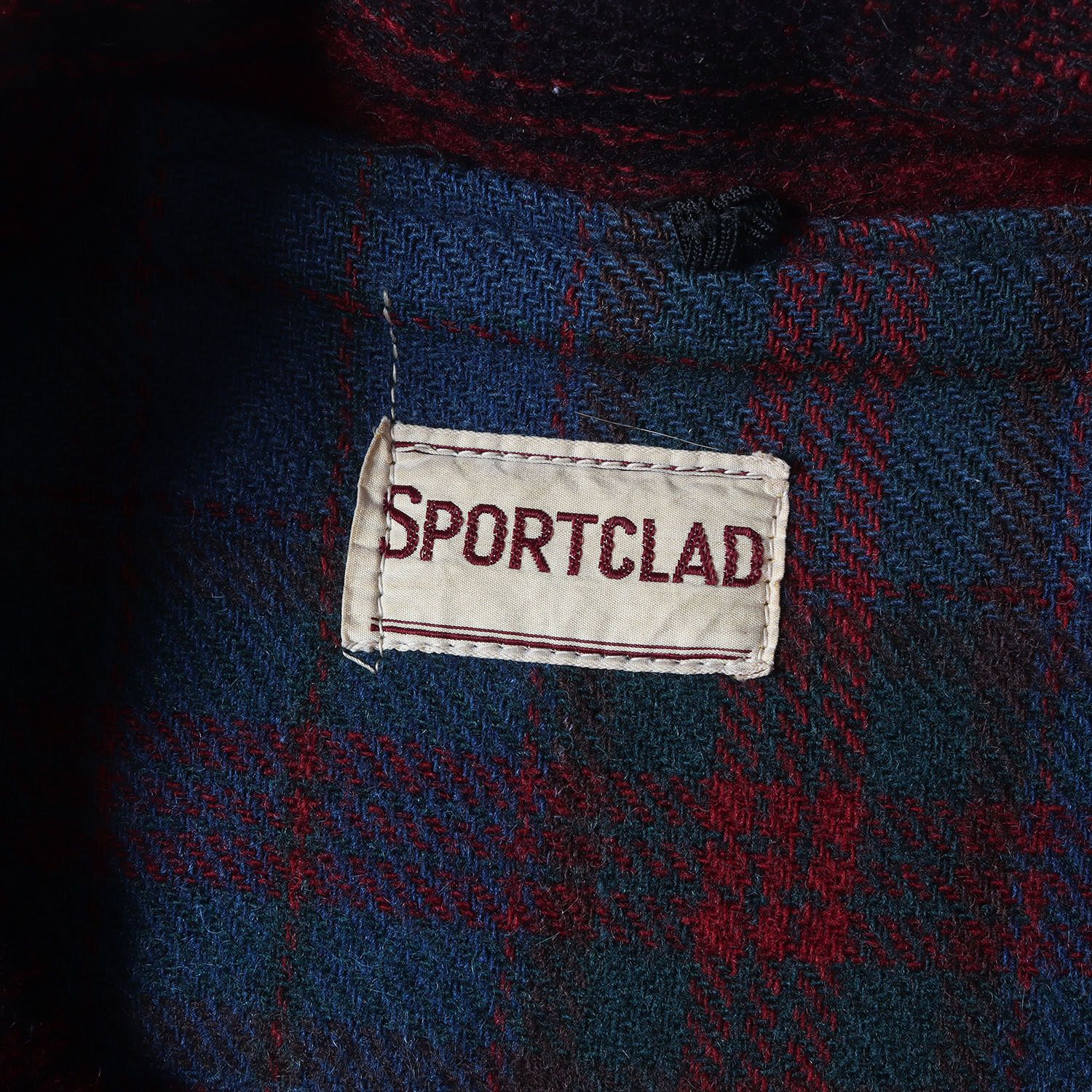 U.S.VINTAGE ヴィンテージ 40s SPORTCLAD チェック ウール U.S.VINTAGE ヴィンテージ 40s SPORTCLAD チェック ウール