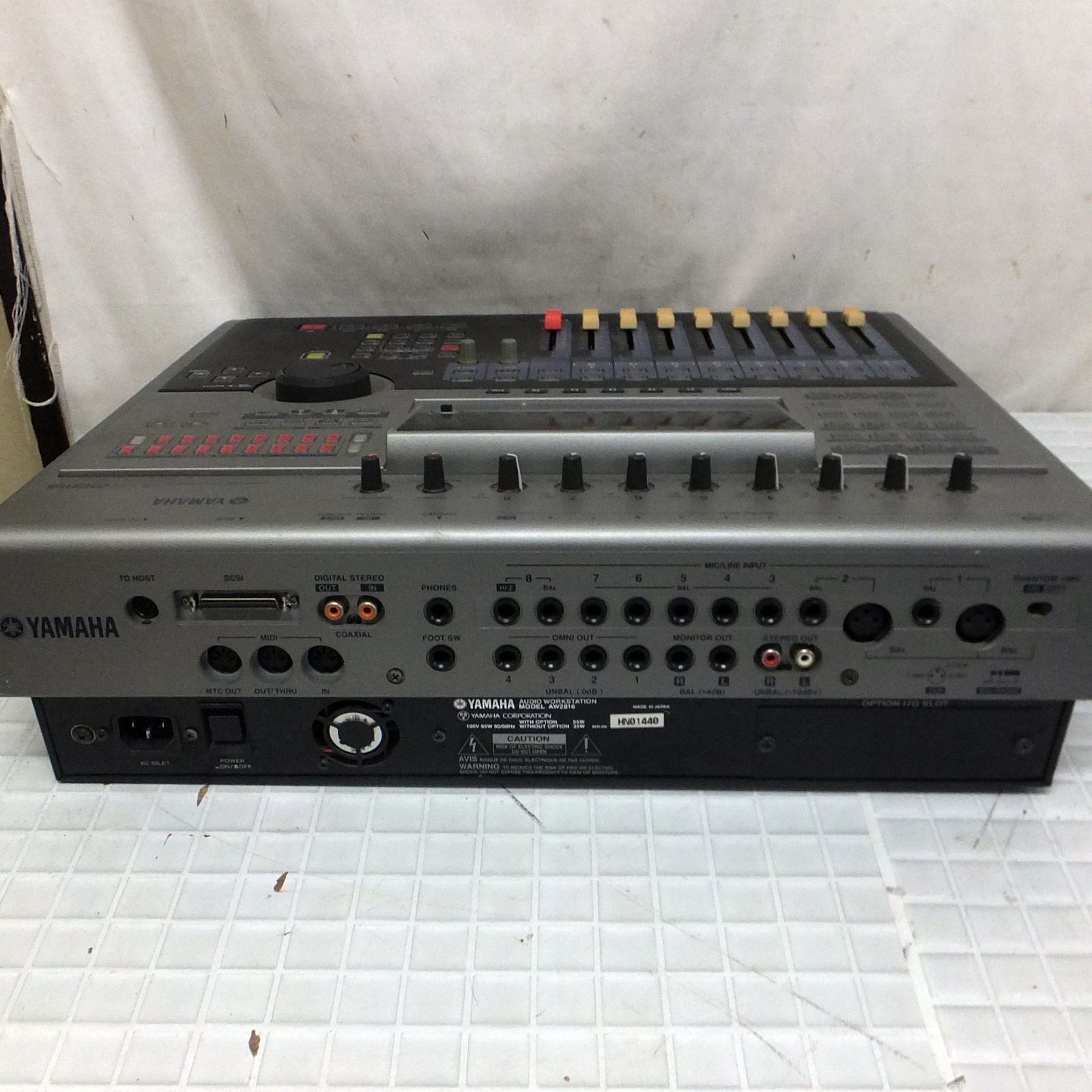 R654【希少】YAMAHA マルチトラックレコーダー AW2816 通電OK /20