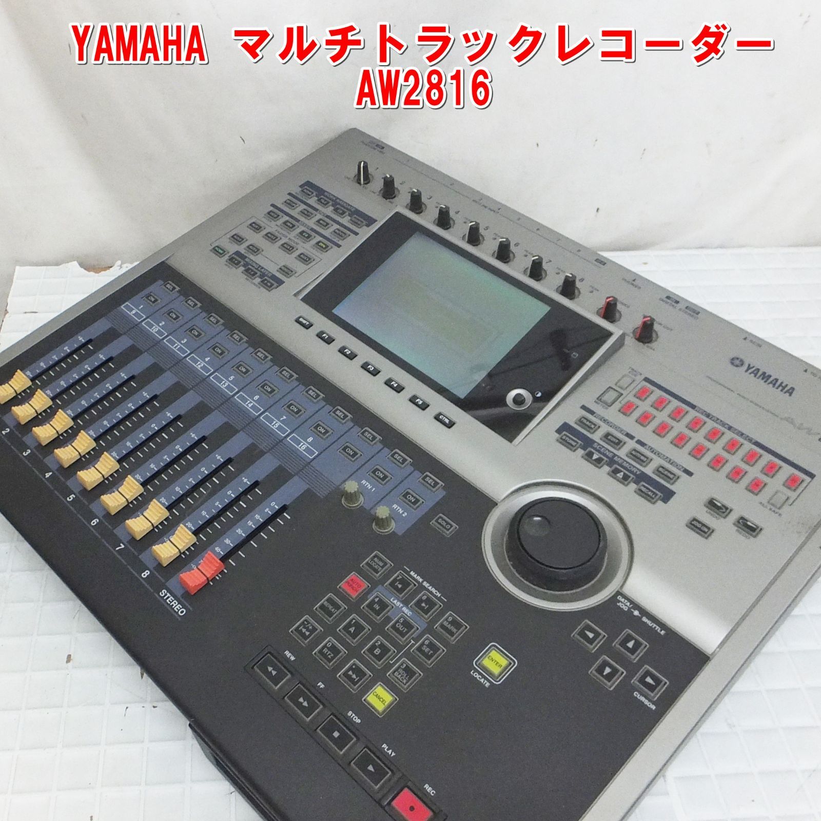 R654【希少】YAMAHA マルチトラックレコーダー AW2816 通電OK /20
