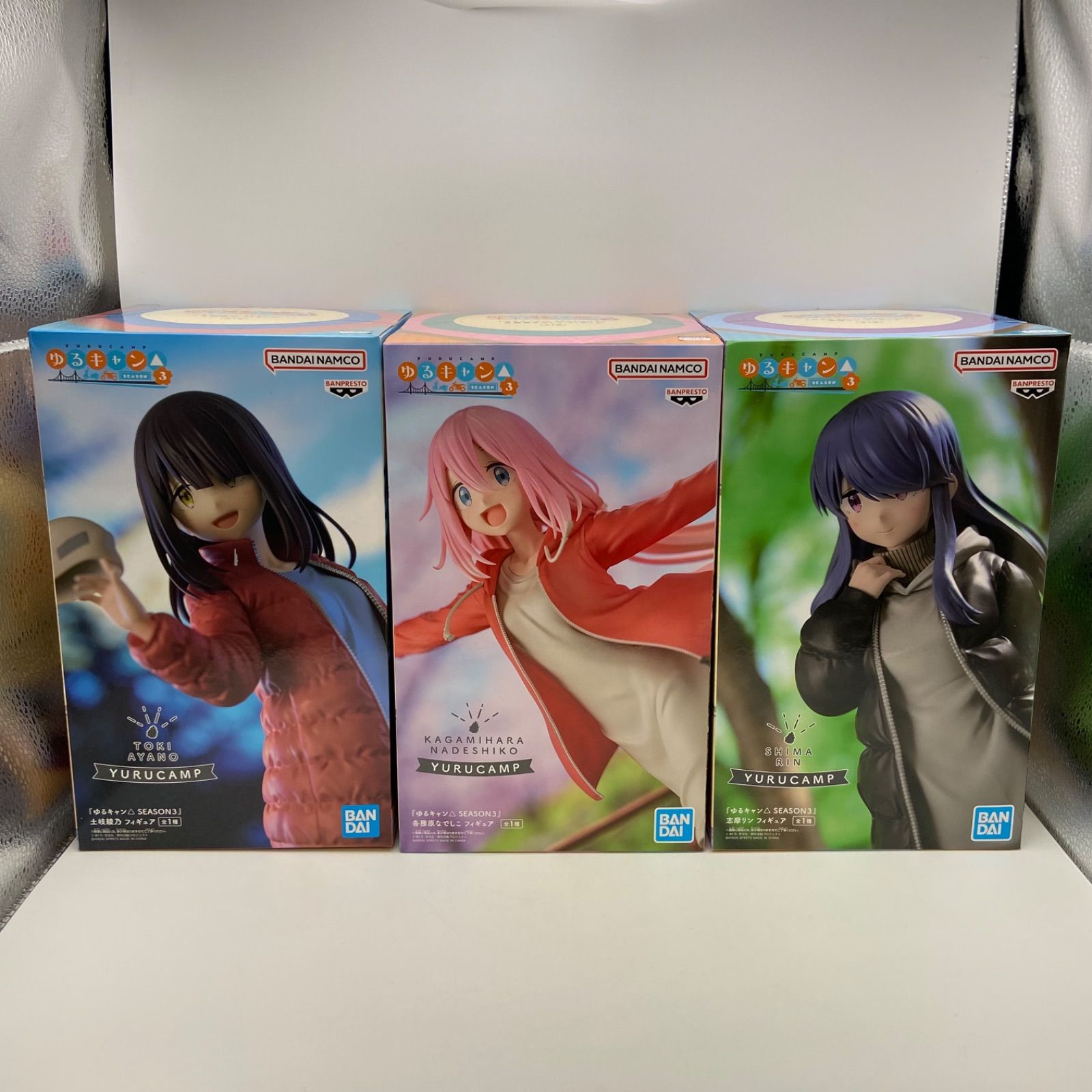 未開封 ゆるキャン△ SEASON3 3点セット 各務原なでしこ 志摩リン 土岐