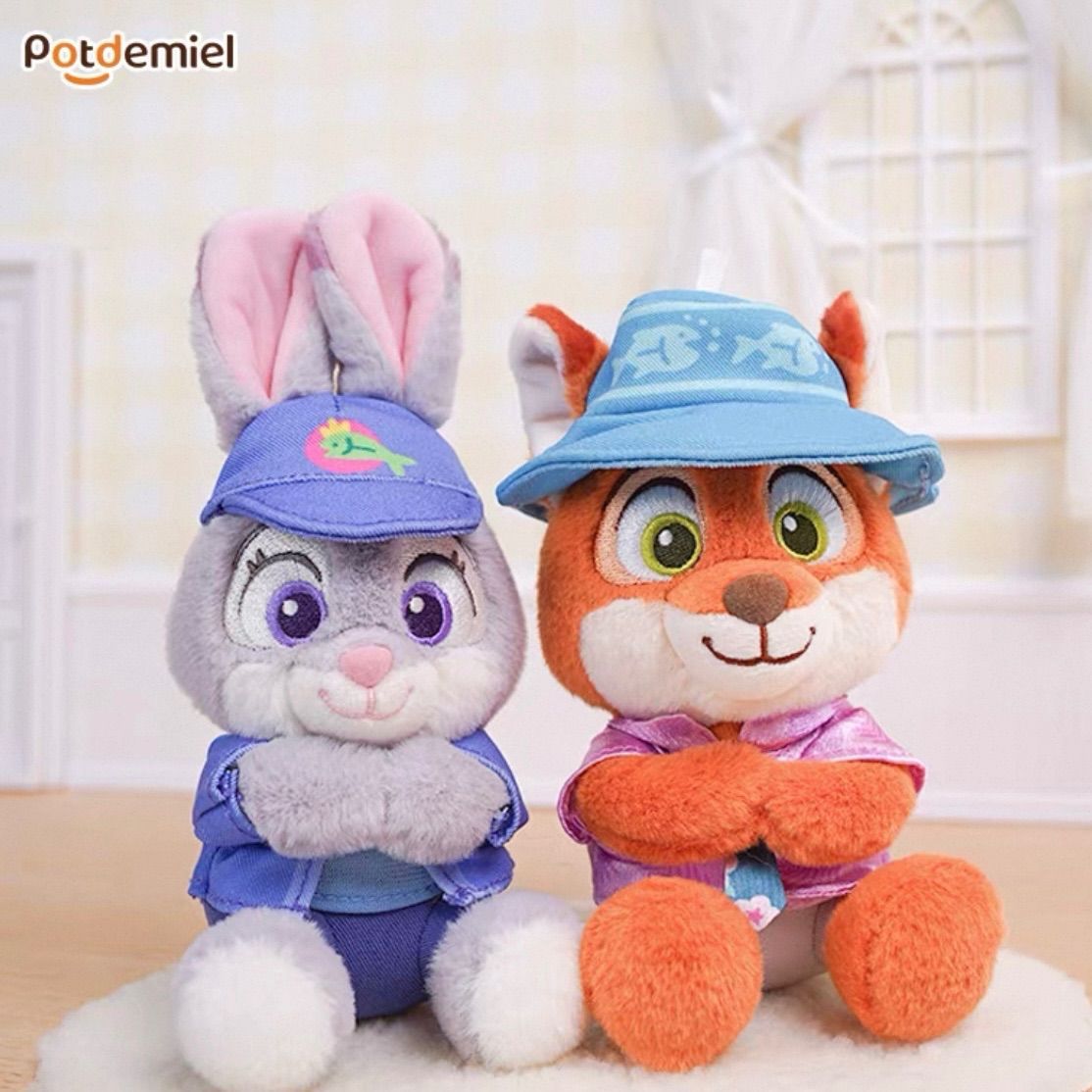 2点セット 海外限定 ニック ジュディ potdemiel ぬいぐるみ