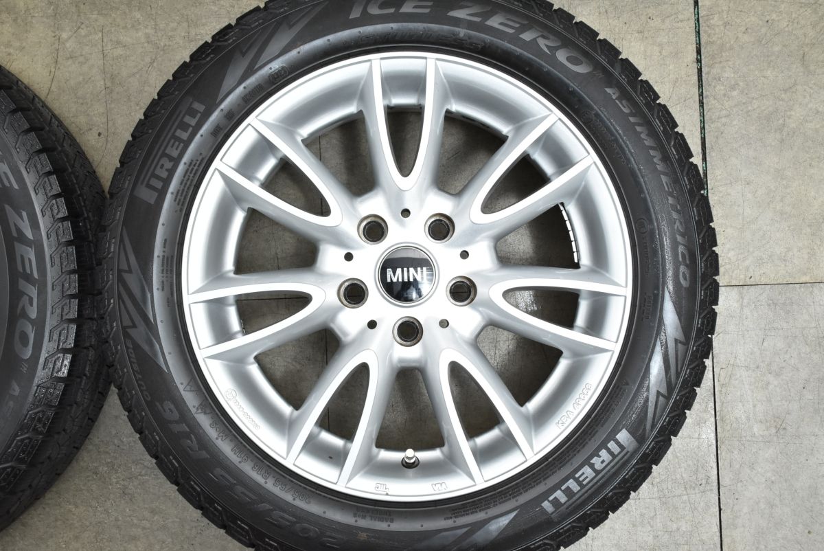  バリ溝 MAK ジャッキー 16 in 6 5 J 54 PCD 112 アイスゼロアシンメトリコ 205 55 R BMW MINI F ミニクラブマン 66 ミニクーパーE 16インチ タイヤ ホイールセット