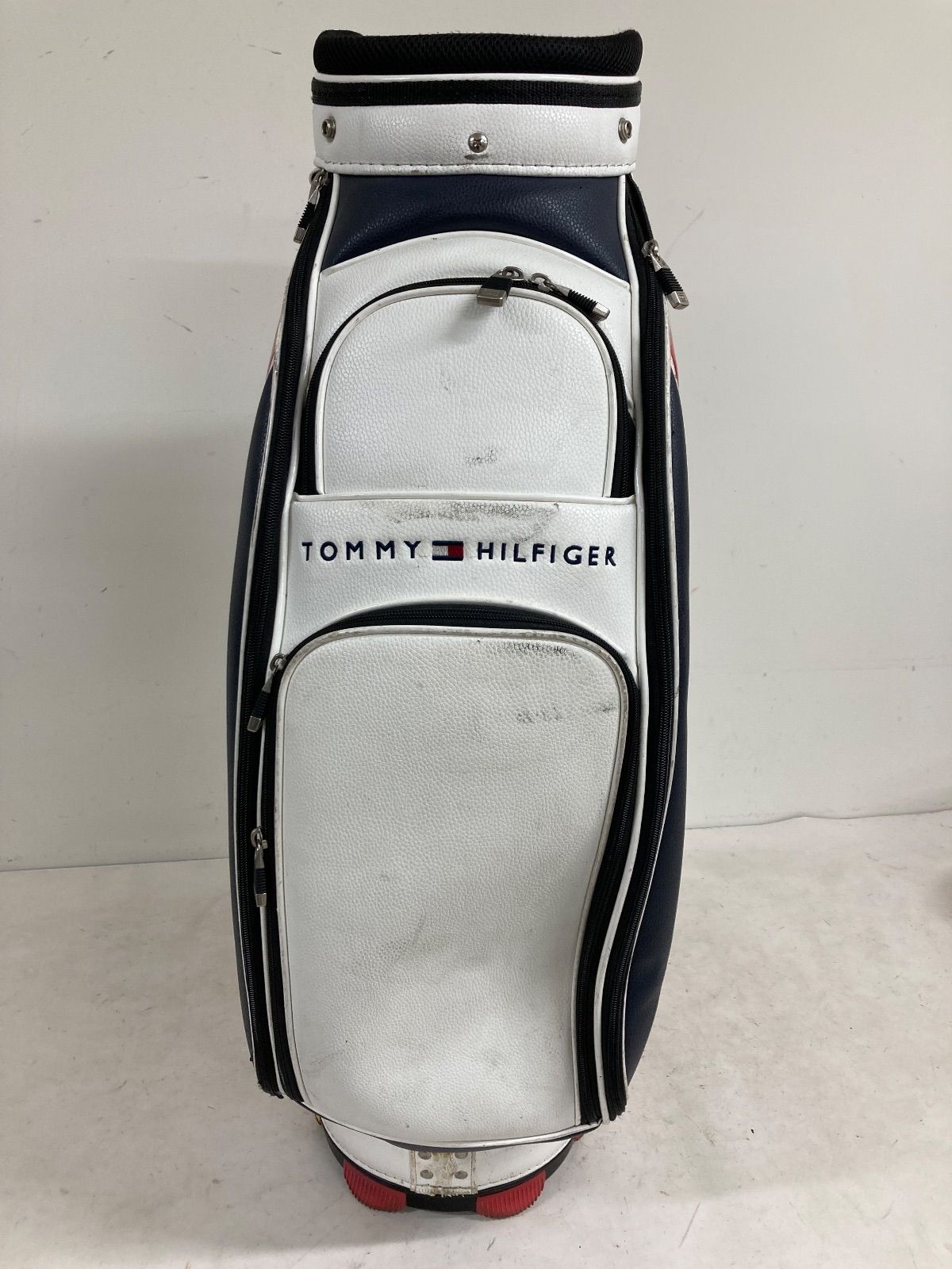 送料無料☆TOMMY HILFIGER トミーヒルフィガー☆キャディバッグ ゴルフ