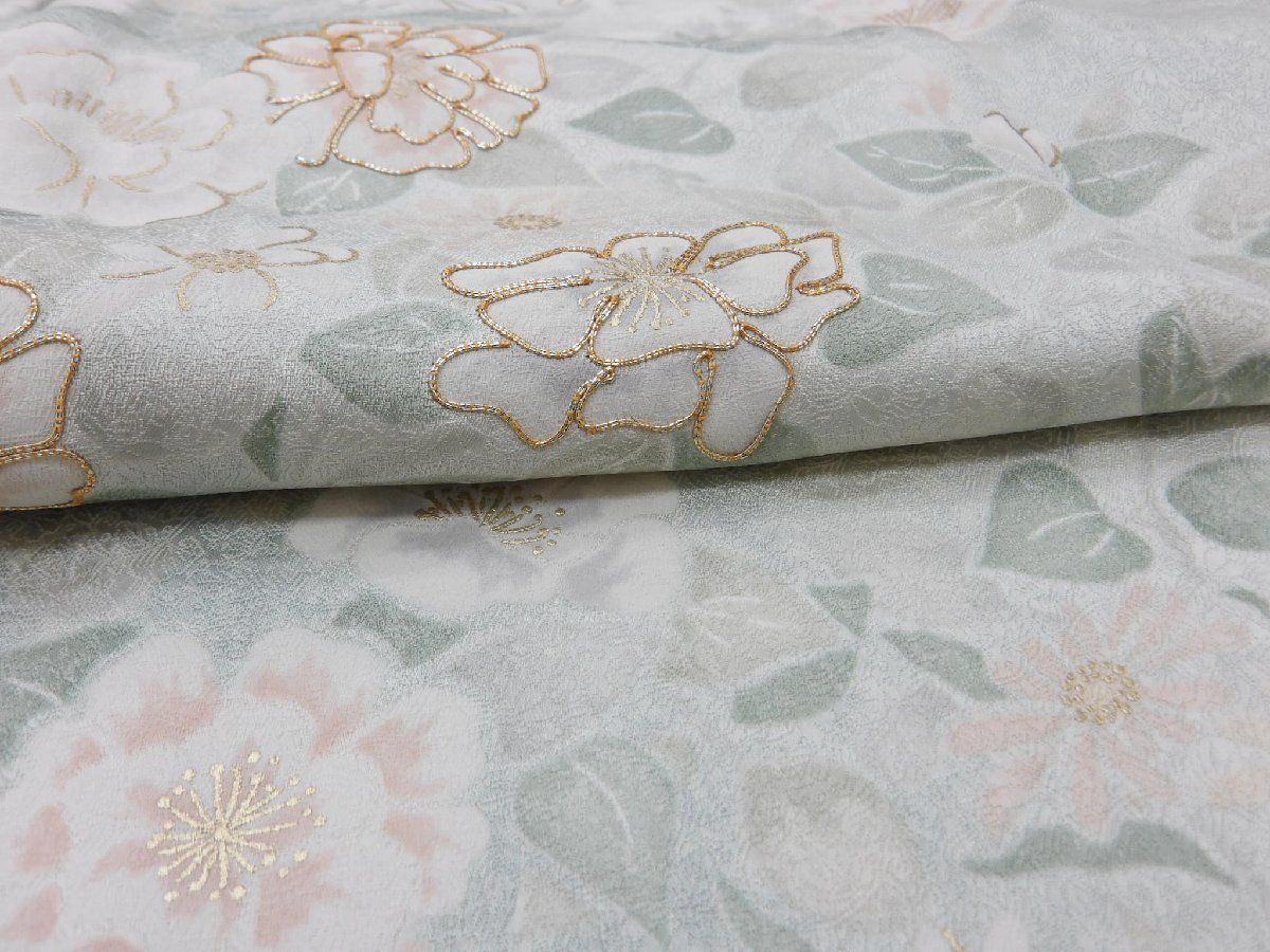 訪問着 仮仕立て