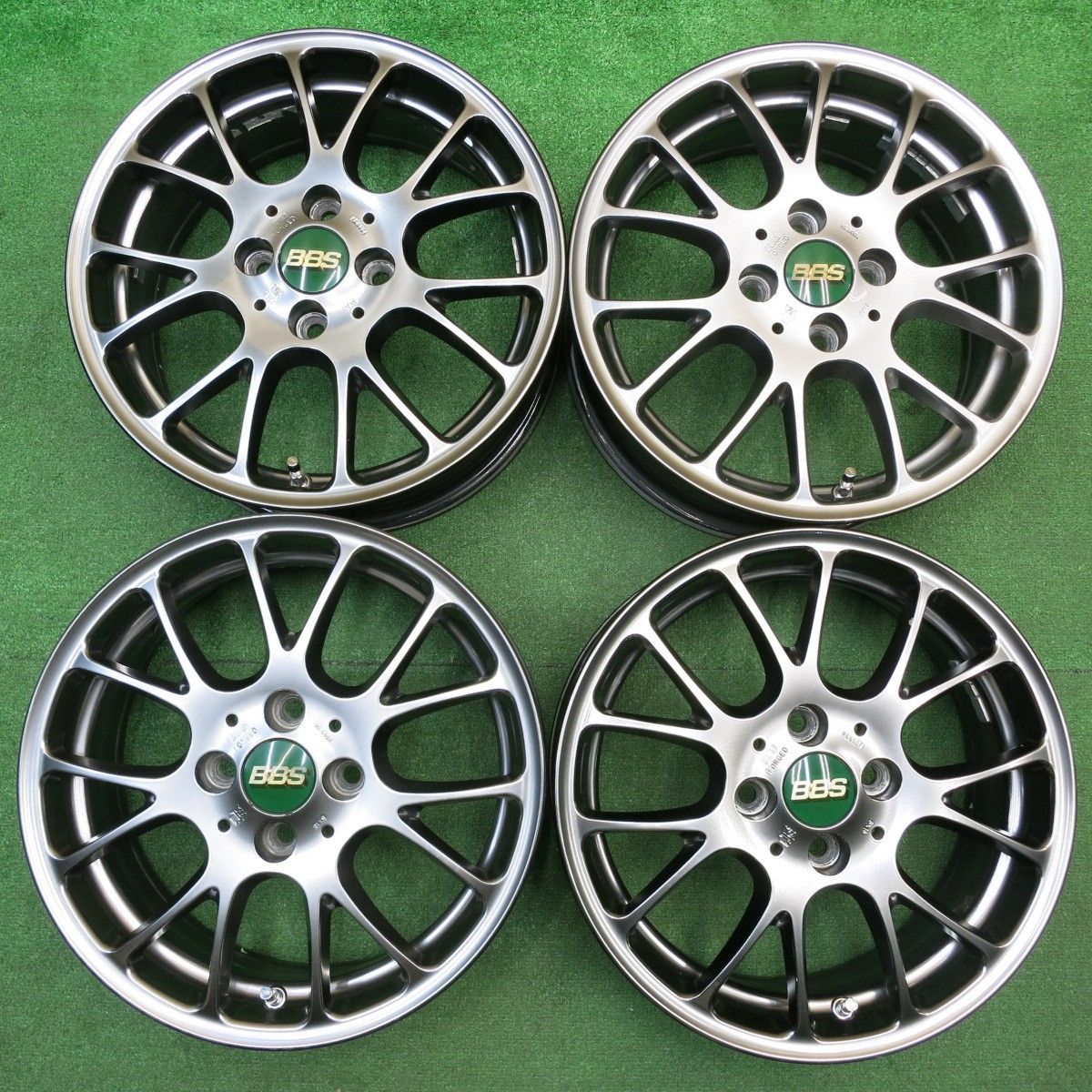 キレイ BBS RE 5004 鍛造 15インチ ホイール 15 6 J PCD 100 4 H ホ