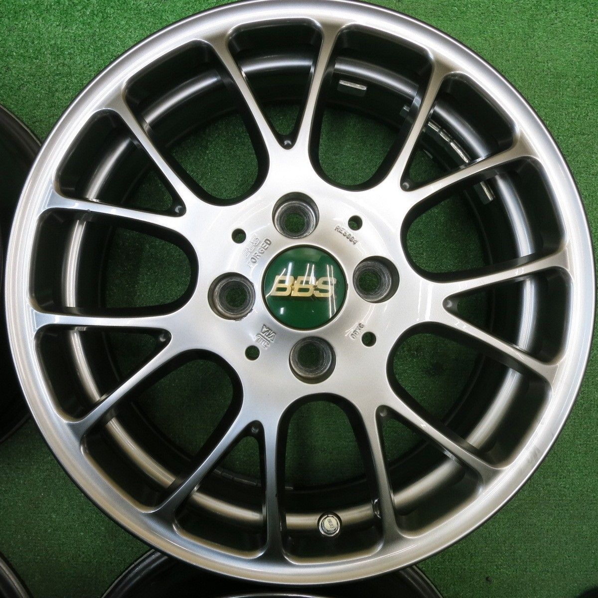 キレイ BBS RE 5004 鍛造 15インチ ホイール 15 6 J PCD 100 4 H ホ