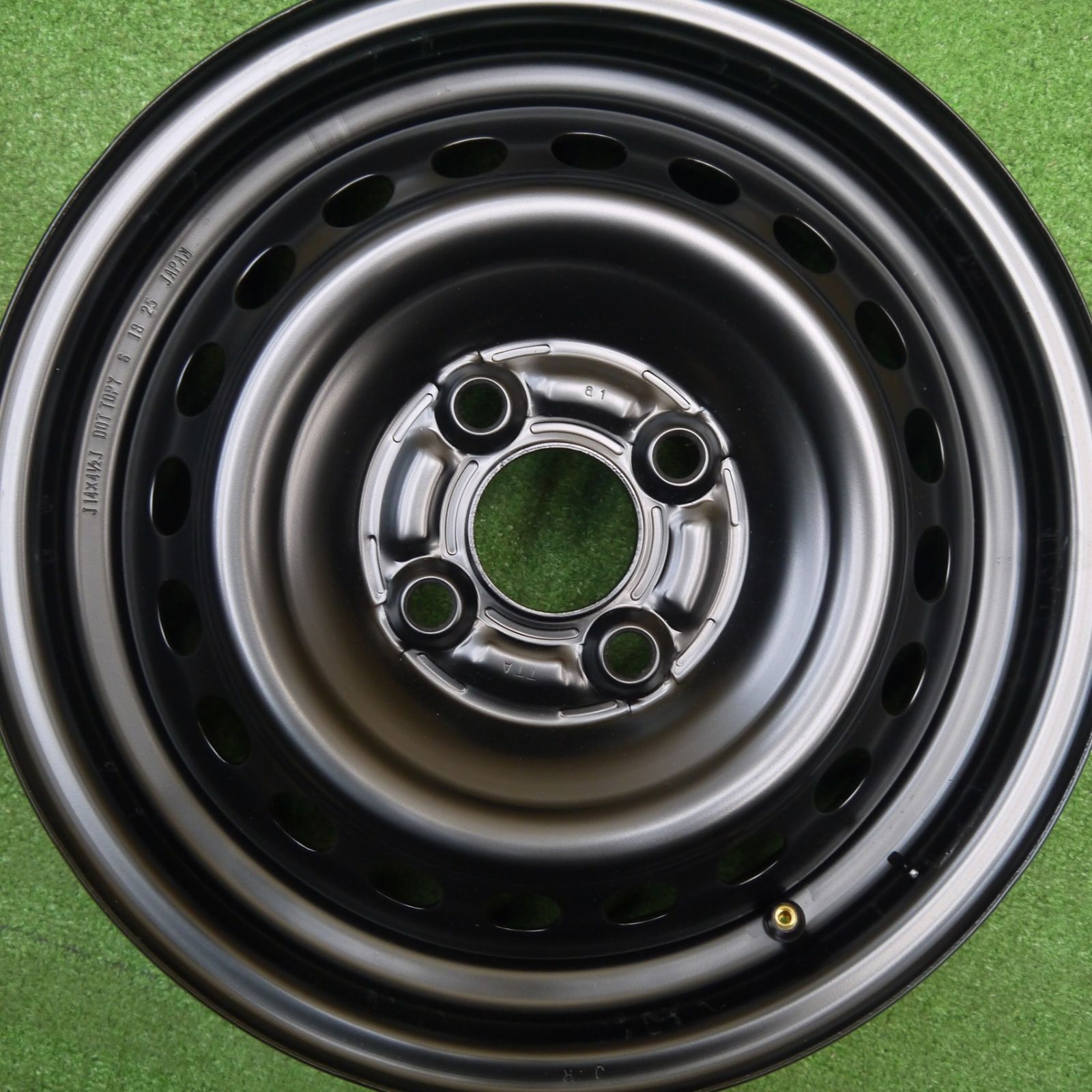 送料無料] 新車外し☆ホンダ N-BOX 純正 スチール ホイール 14インチ