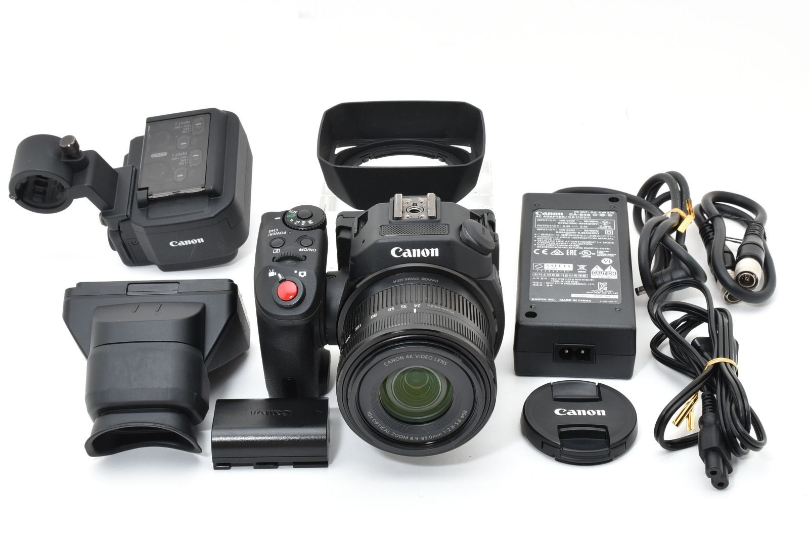 デジカメ Canon 動作確認済み 極上品 Canon ビデオカメラ XC15 付属品色々セット!! - メルカリ