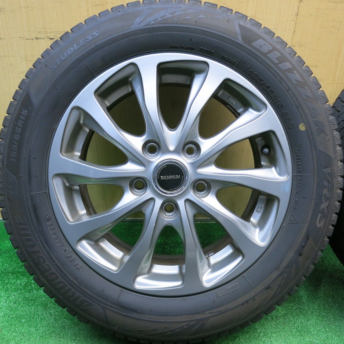 4本価格！21年☆スタッドレス 185/65R15 ブリヂストン ブリザック VRX3