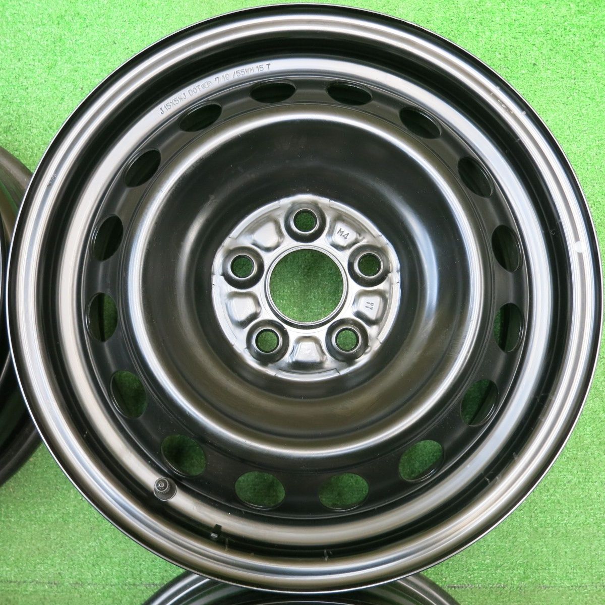 送料無料] 新車外し☆トヨタ シエンタ 純正 スチール ホイール 15