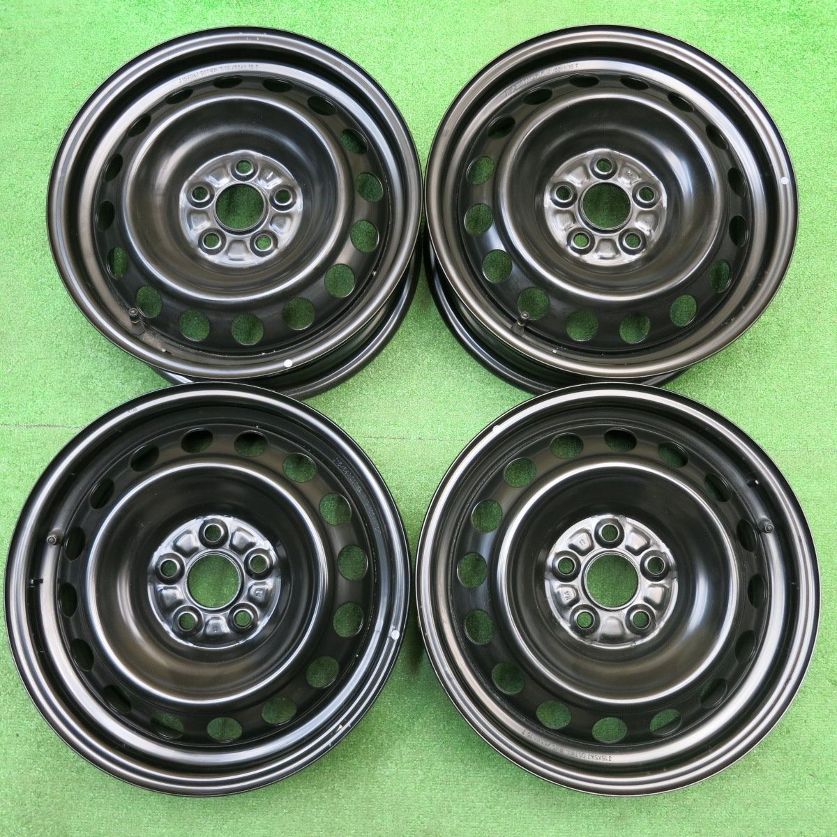 送料無料] 新車外し☆トヨタ シエンタ 純正 スチール ホイール 15