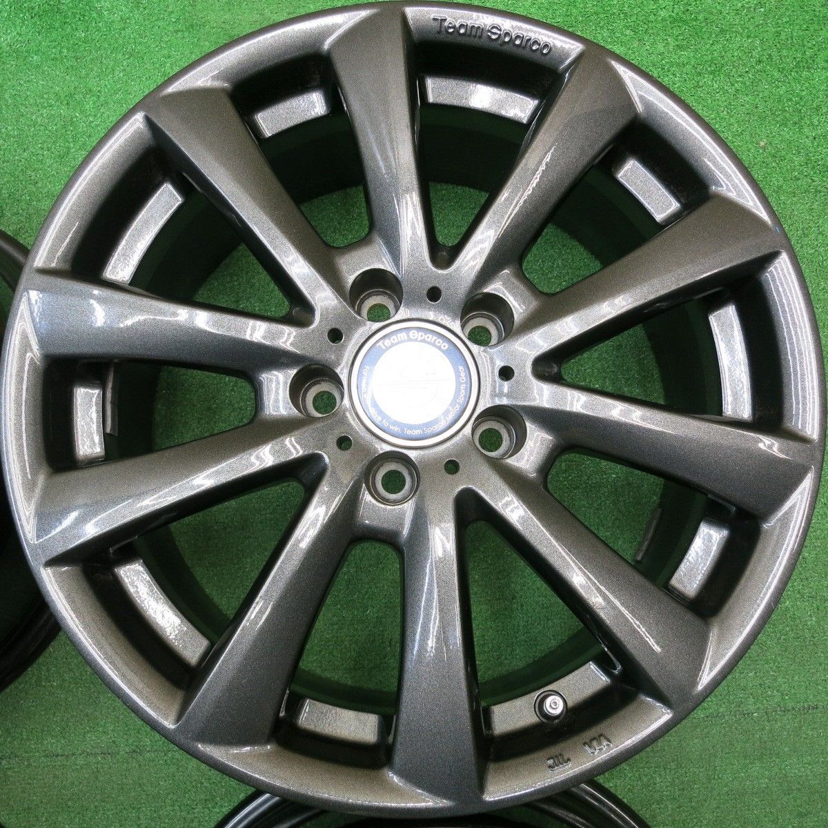 4本価格 ベンツ 等 Team Sparco Valosa CRIMSON チーム スパルコ ヴァローザ クリムソン 17インチ ホイール 17 7 5 J PCD 112 H ホ