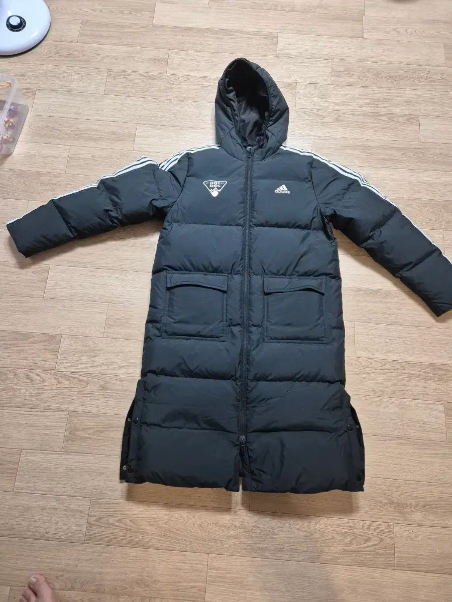 アディダス キッズ ロングダウンジャケット 160 サイズ