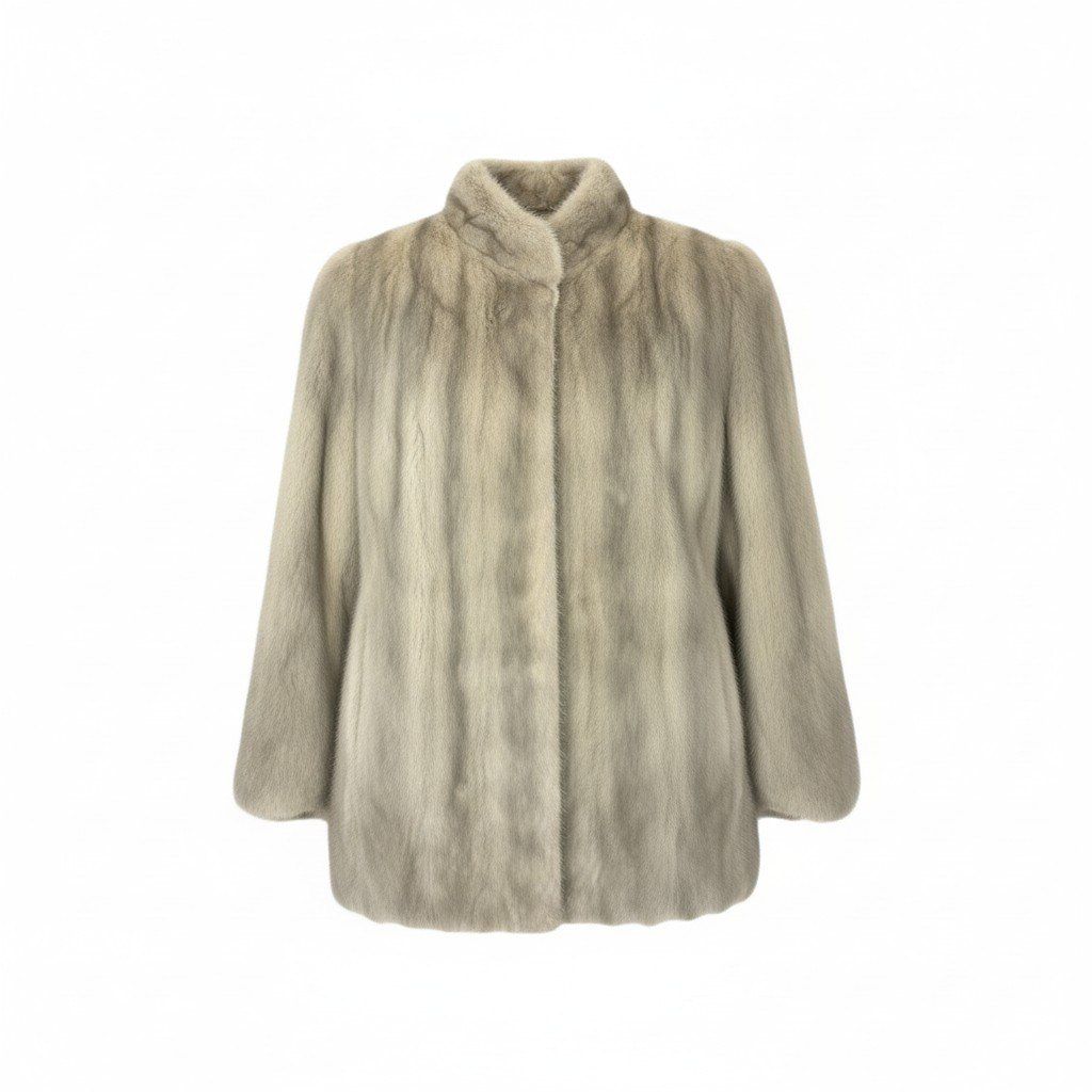 ショップ 72L9 SAGA MINK サガミンク 銀サガ サファイアミンク ファー