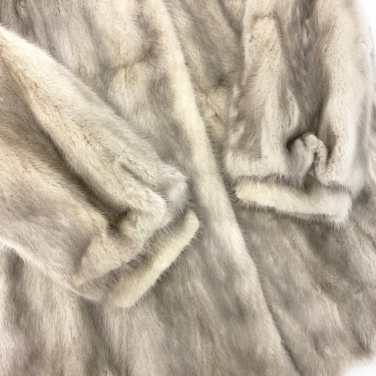 ショップ 72L9 SAGA MINK サガミンク 銀サガ サファイアミンク ファー