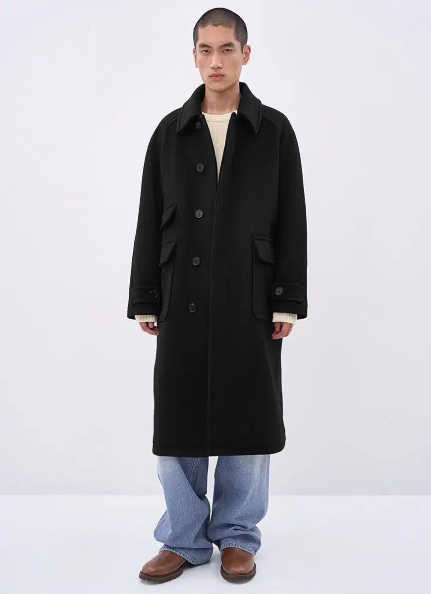 アフタープレイ カシミア バルマカーン コート M size