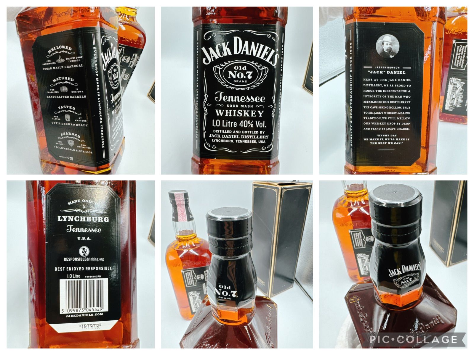 未開栓】2点セット 新旧ボトル JACK DANIEL'S Old No.7 BRAND ジャック