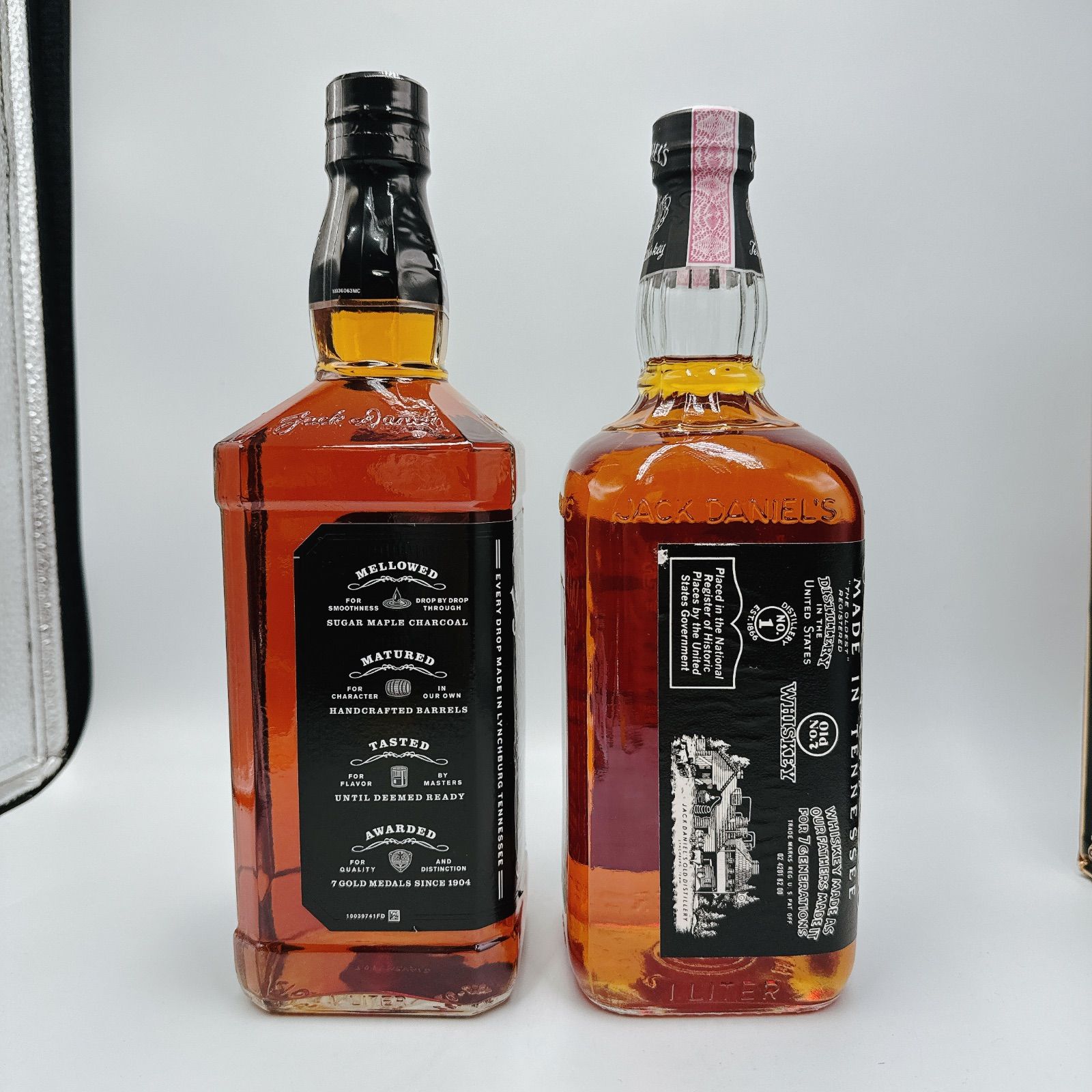 未開栓】2点セット 新旧ボトル JACK DANIEL'S Old No.7 BRAND ジャック