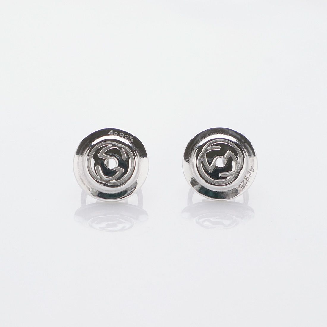GUCCI インターロッキング 925 ボール ピアス - c.2000s - メルカリ
