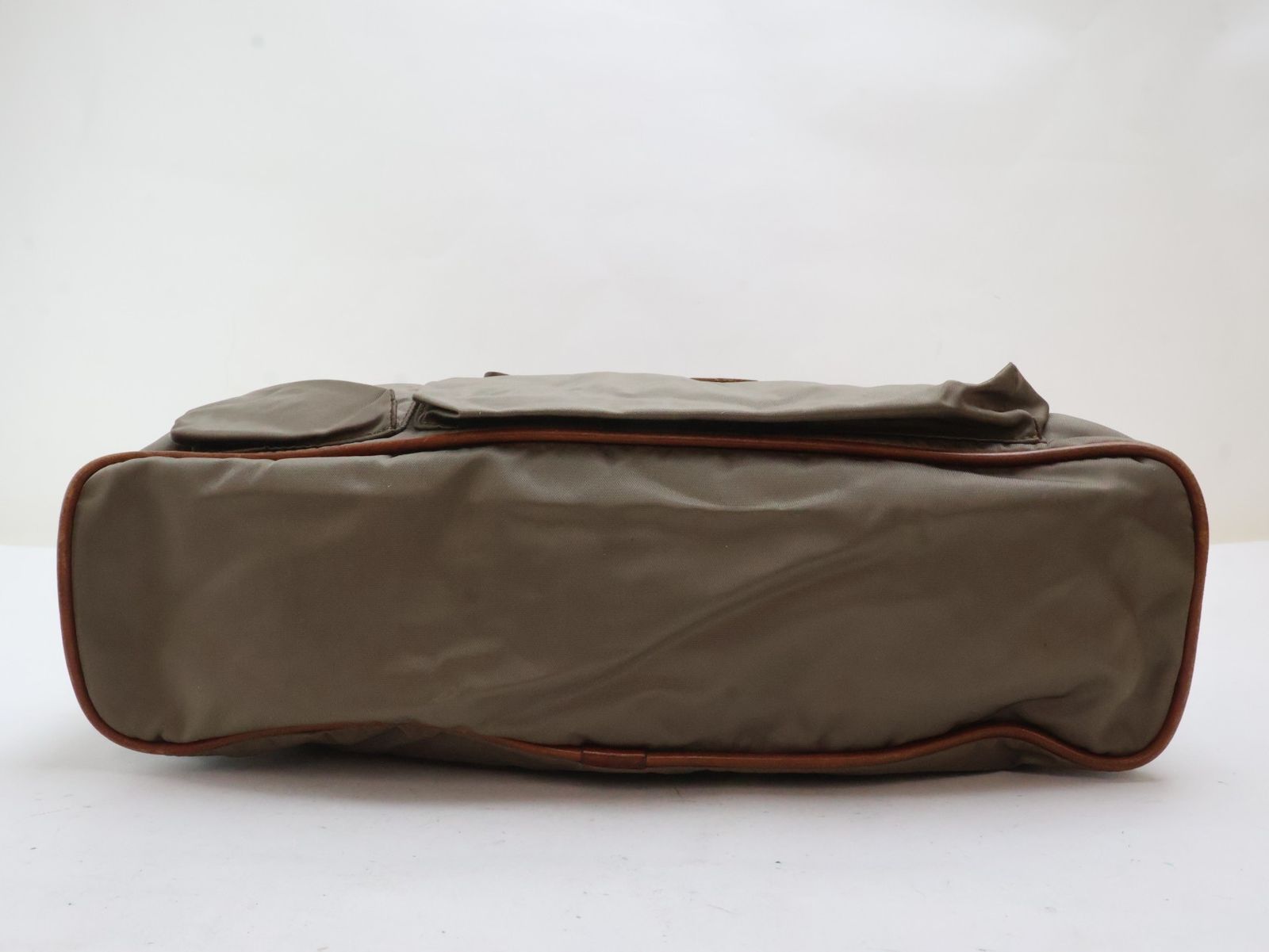 2512-10 フェリージ F00102 トートバッグ Felisi ナイロン×レザー製 