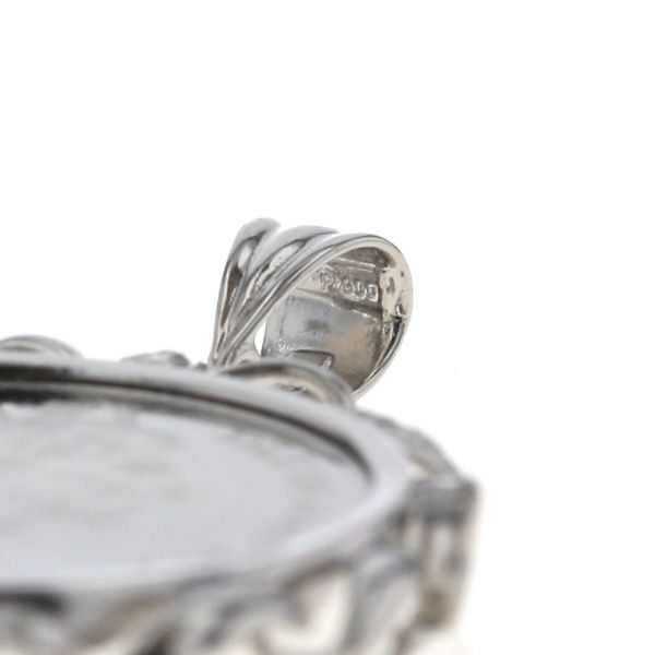  Pt 1000 900 プラチナ ペンダントトップ ダイヤモンド 0.07 ct マン島キャットコイン 1 5 oz 1995年 仕上済 zz ネックレス アクセサリー