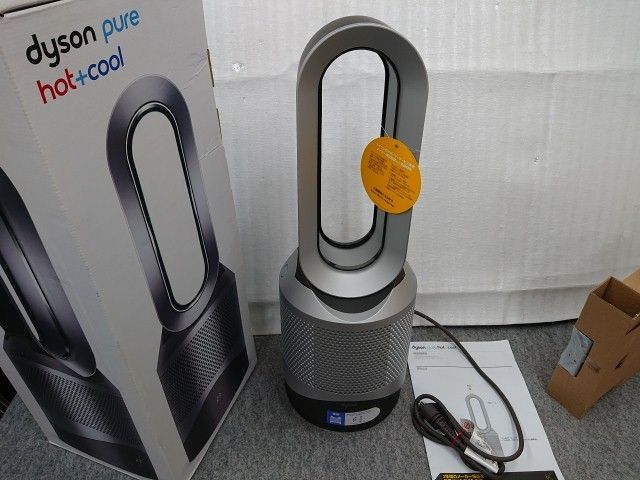 ダイソン Dyson Pure Hot Cool 空気清浄機能付ファンヒーター アイアン シルバー HP 00 IS N 空気清浄機 ヒーター 扇風機