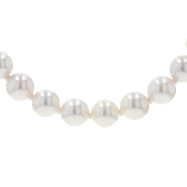 SILVER シルバー ネックレス イヤリング 2点セット 花珠落ちアコヤ真珠6.8 mm 7.1 フォーマル 42 cm 仕上済 zz