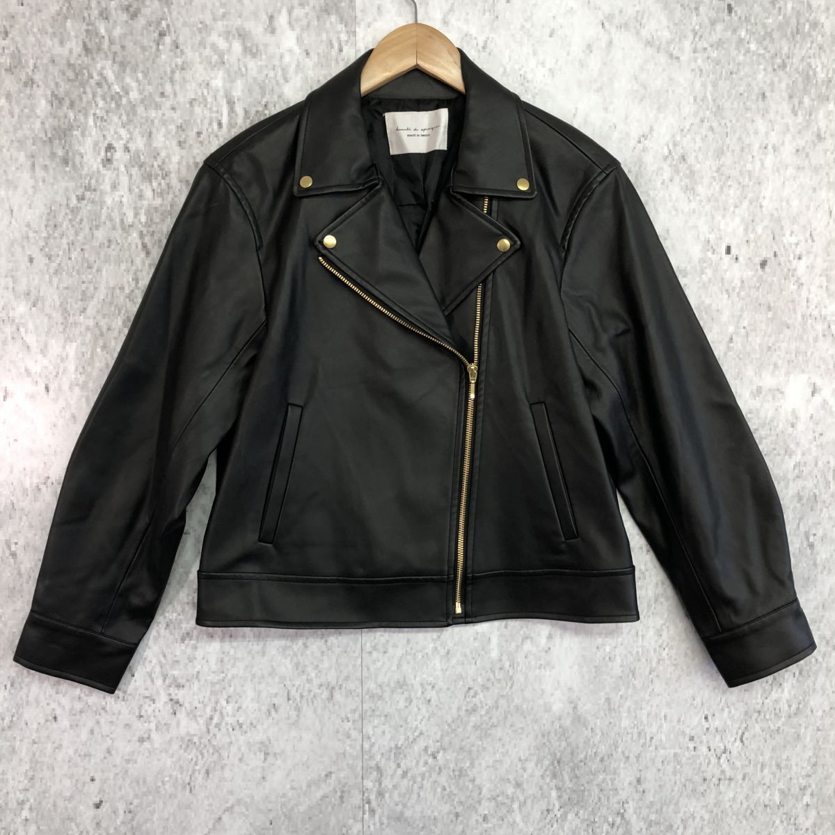 BEAUTE DE OPAQUE ボーテドオペーク ダブル ライダース ジャケット 