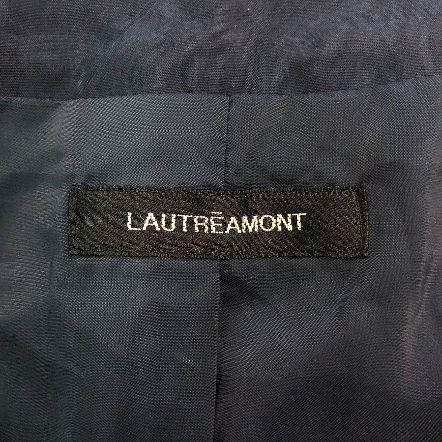 LAUTREAMONT ロートレアモン ツイード ジャケット ネイビー