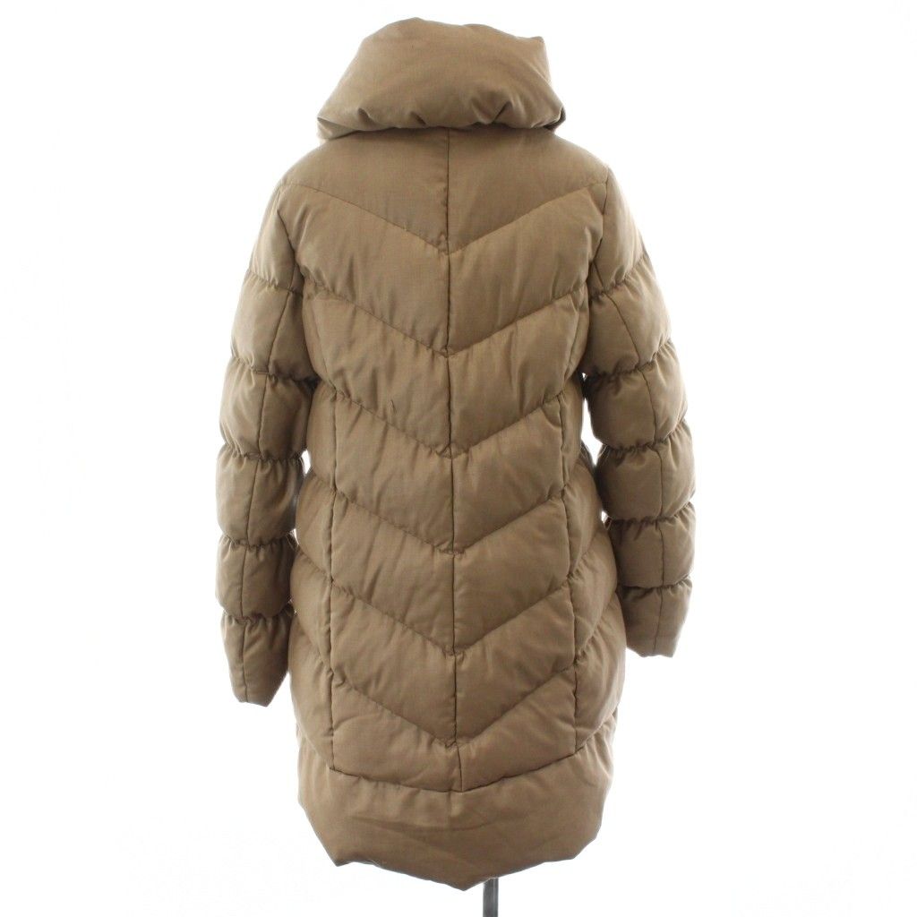 バーニーズニューヨーク BARNEYS NEW YORK ダウンコート 40 ブラウン