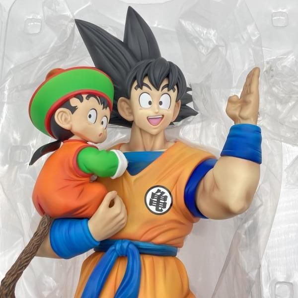 中古】バンダイ ギガンティックシリーズ 孫悟空&孫悟飯 スペシャル