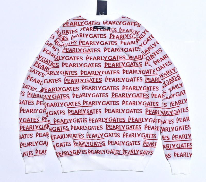 ロゴ ニットセーター