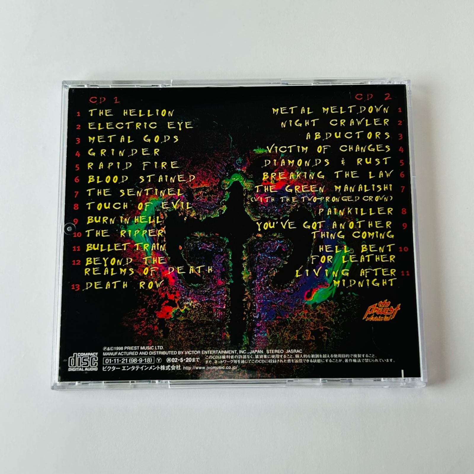 美品] ジューダス・プリースト [Judas Priest] '98 ライヴ・メルト