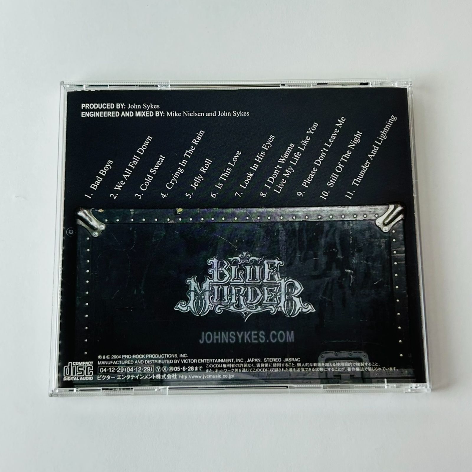 美品] ジョン・サイクス (John Sykes) バッド・ボーイ・ライヴ！（国内