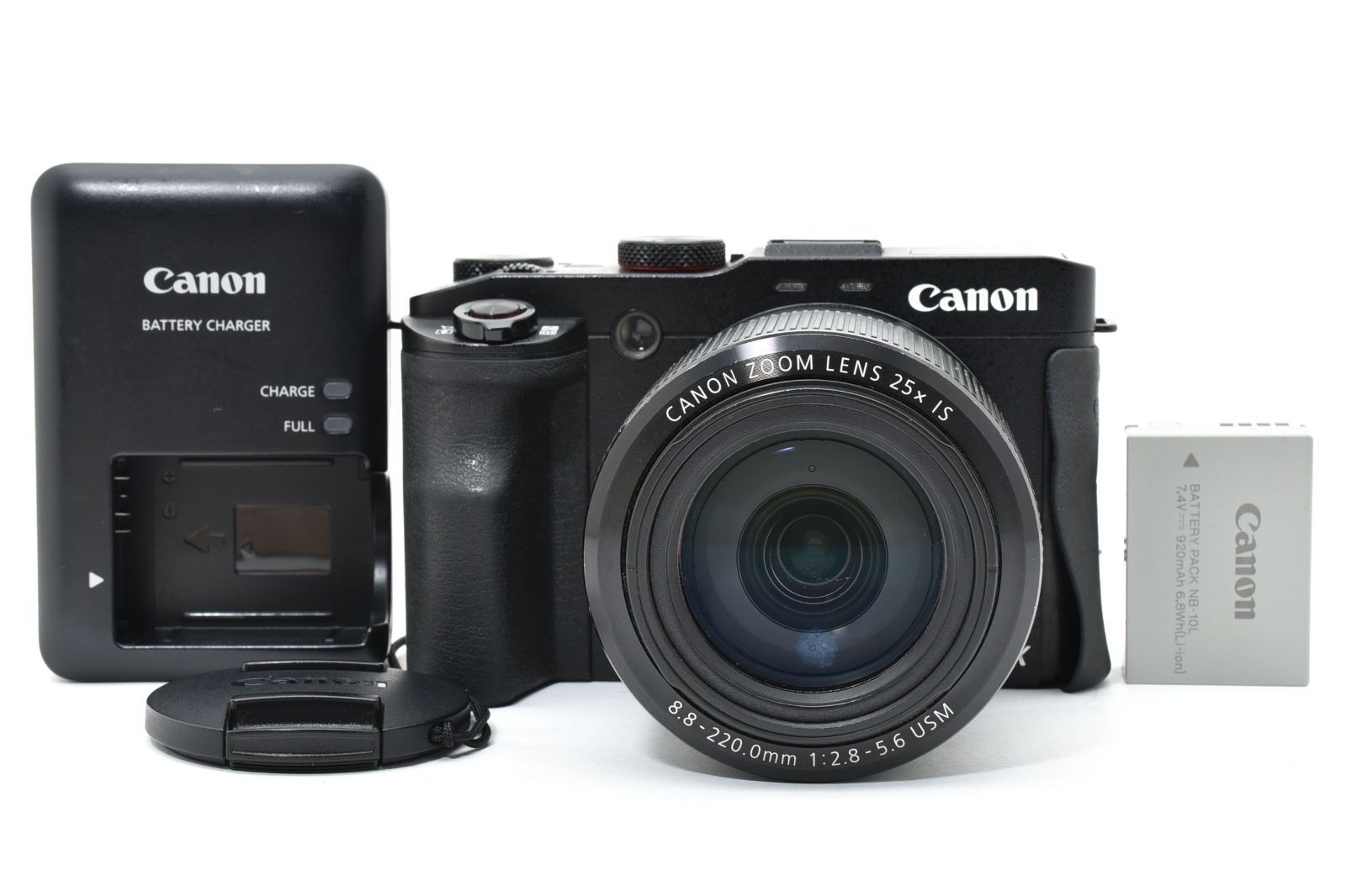 実用品 Canon Powershot G 3 x バッテリーチャージャーセット