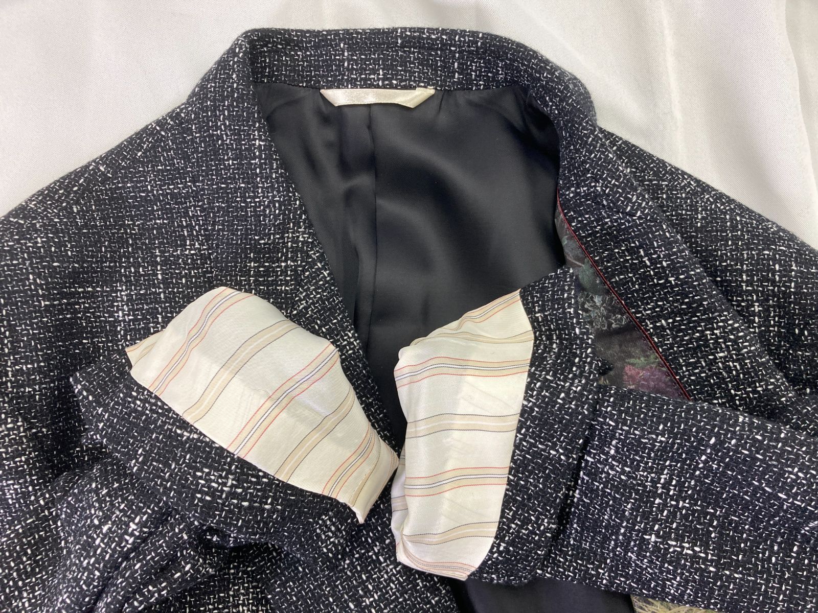 Paul Smith COLLECTION（ポールスミス コレクション） 黒×白 ツイード