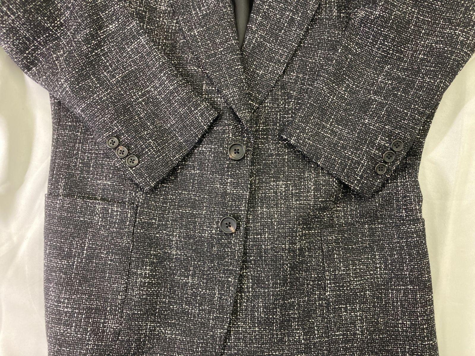 Paul Smith COLLECTION（ポールスミス コレクション） 黒×白 ツイード