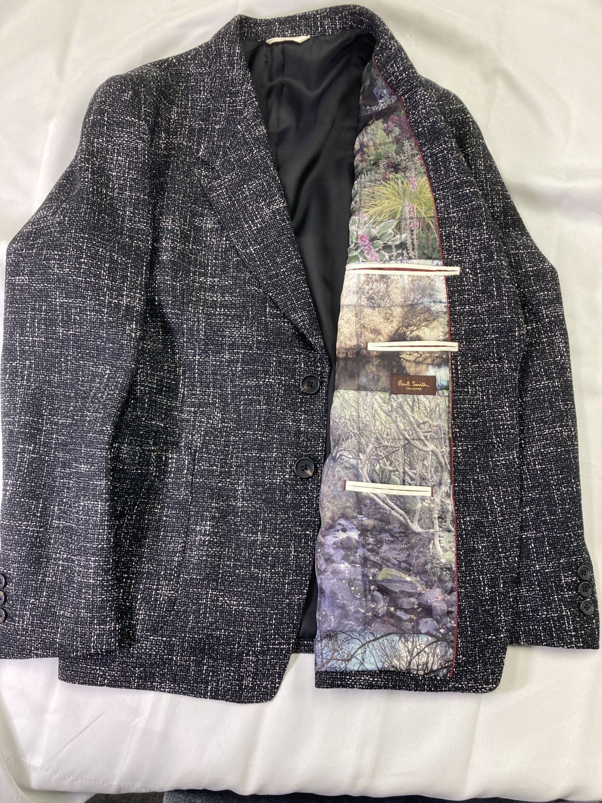 Paul Smith COLLECTION（ポールスミス コレクション） 黒×白 ツイード
