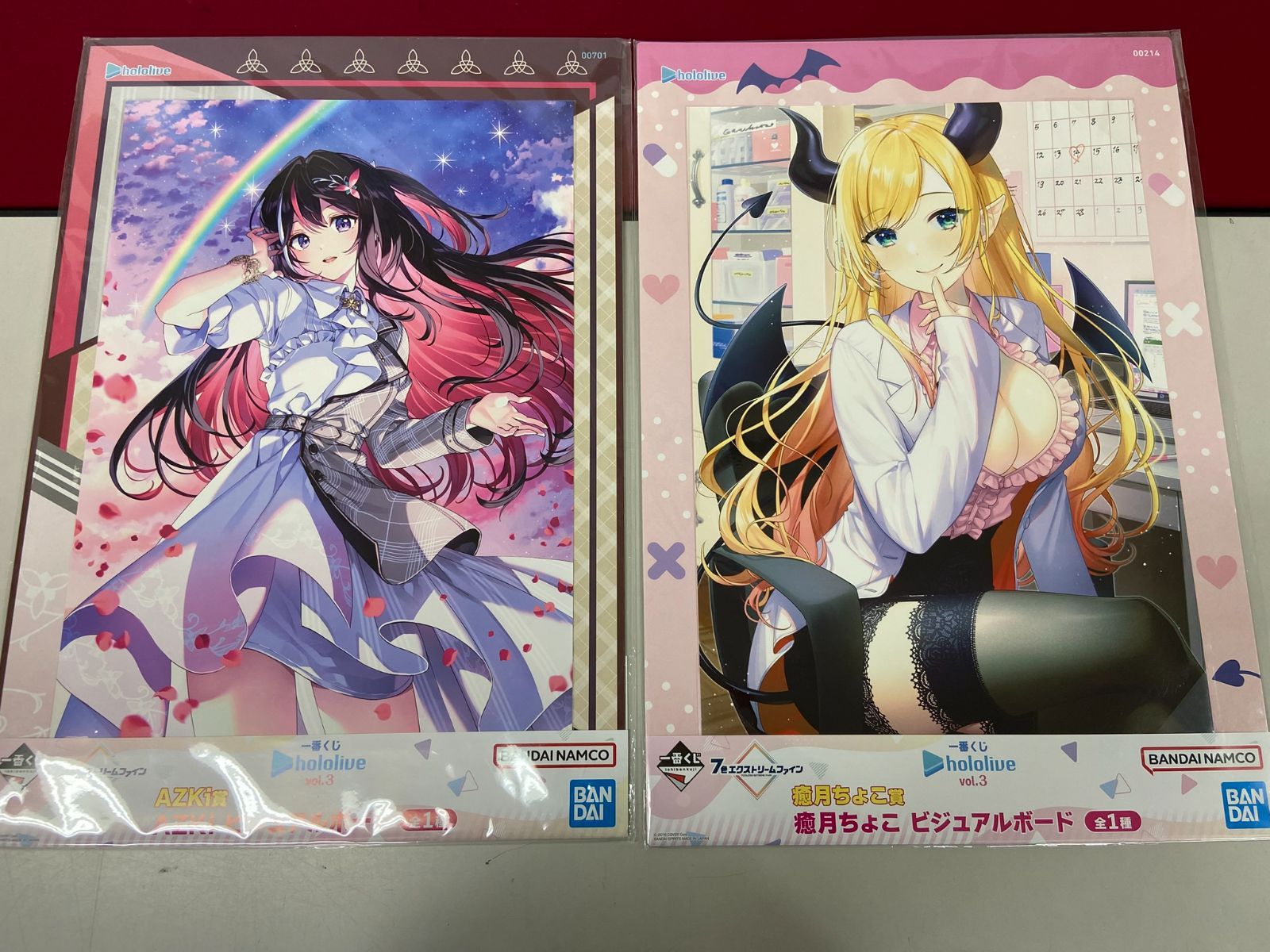 一番くじ　ホロライブ ビジュアルボード 天音かなた 不知火フレア 博衣こより 癒月ちょこ 他 大量 セット Hololive