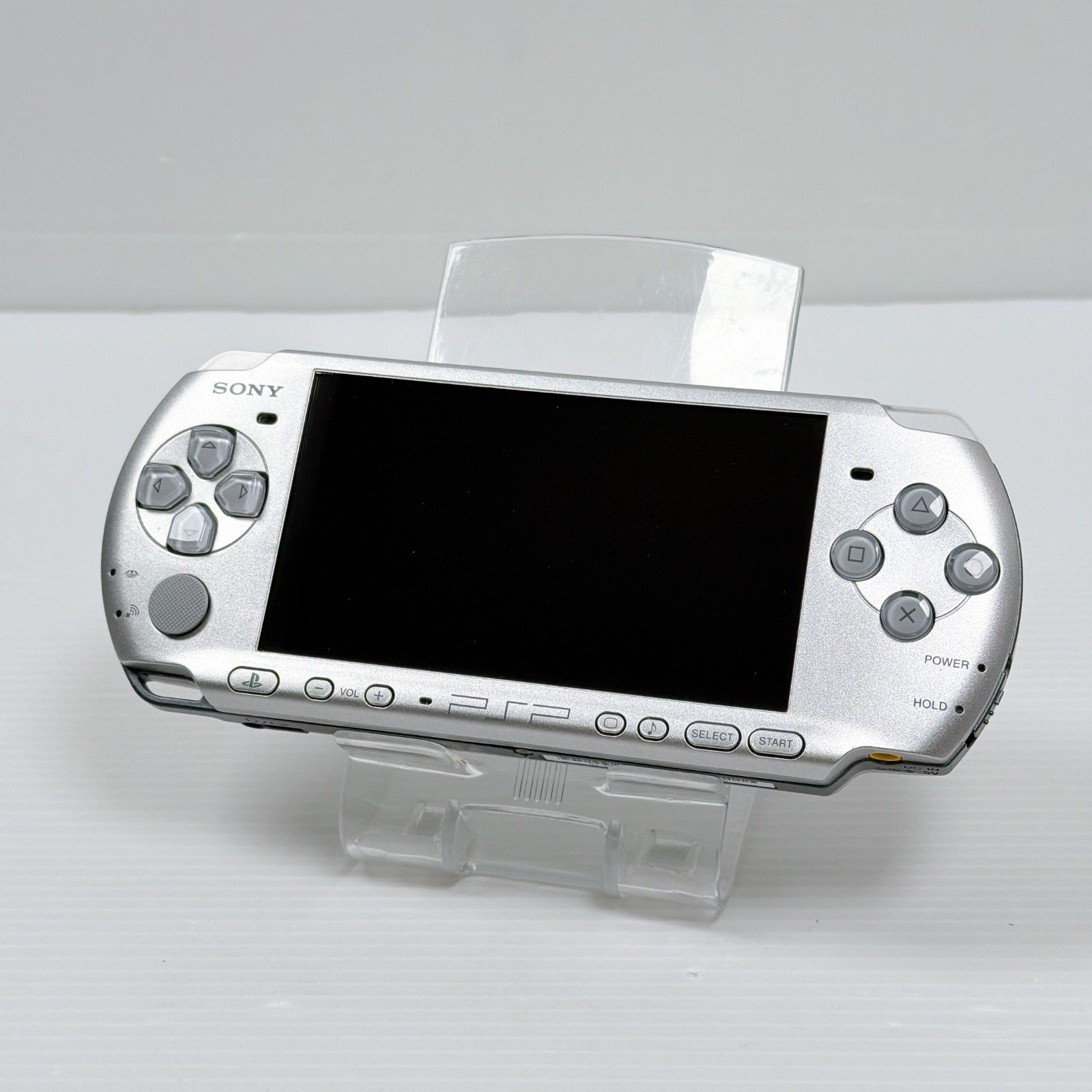  PSP 3000 ミスティックシルバー 外装 FW 6 60 後期型モデル ソニー プレイステーション ポータブル SONY PlayStation Portable 本体(PSP) プレイステーションポータブル(PSP)