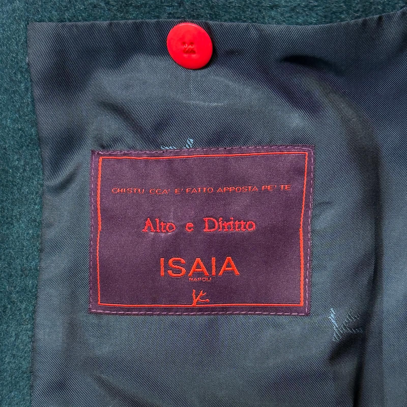 参考上代1210000円 未使用 ISAIA 22AW CAPPOTTO カーコート カシミヤ