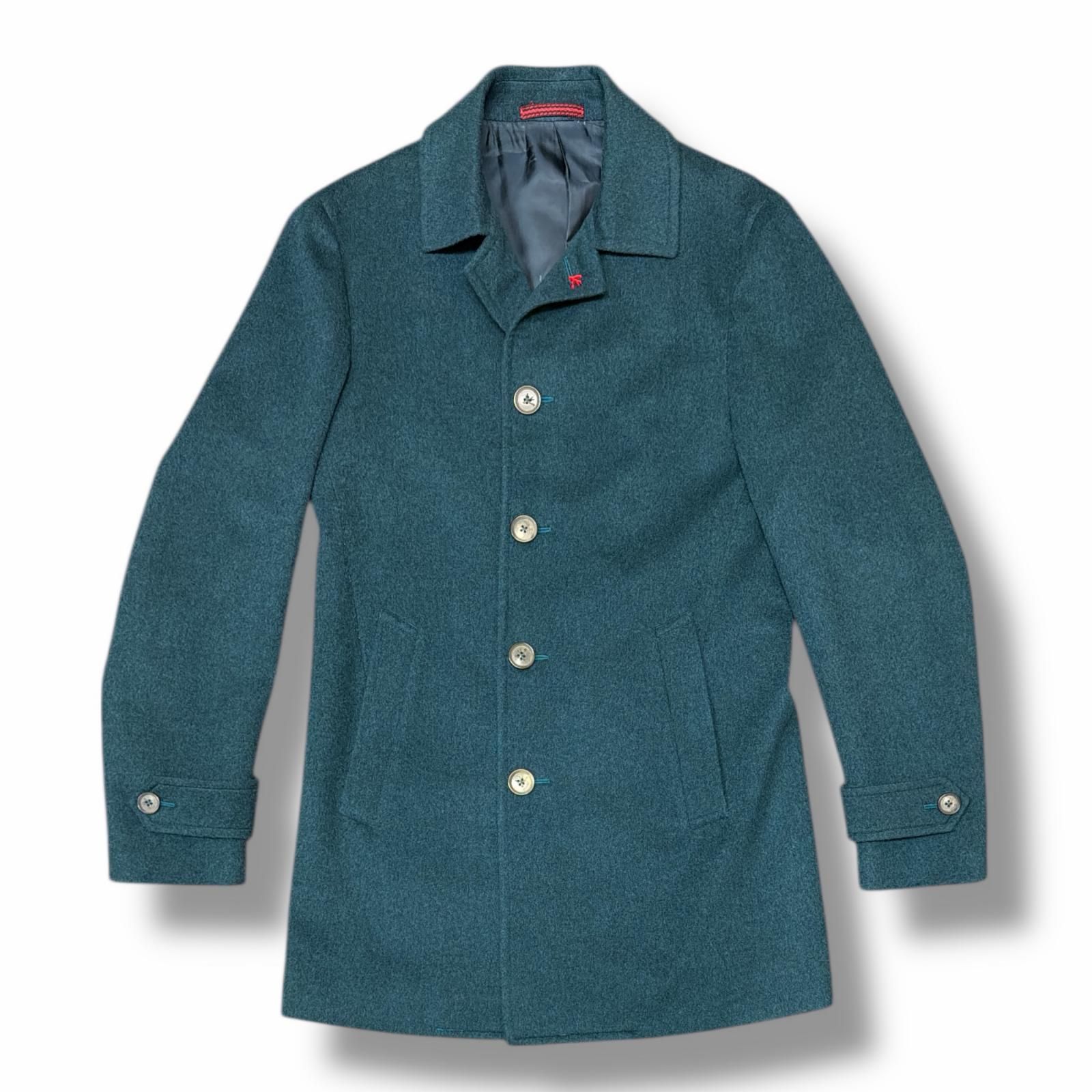 参考上代1210000円 未使用 ISAIA 22AW CAPPOTTO カーコート カシミヤ