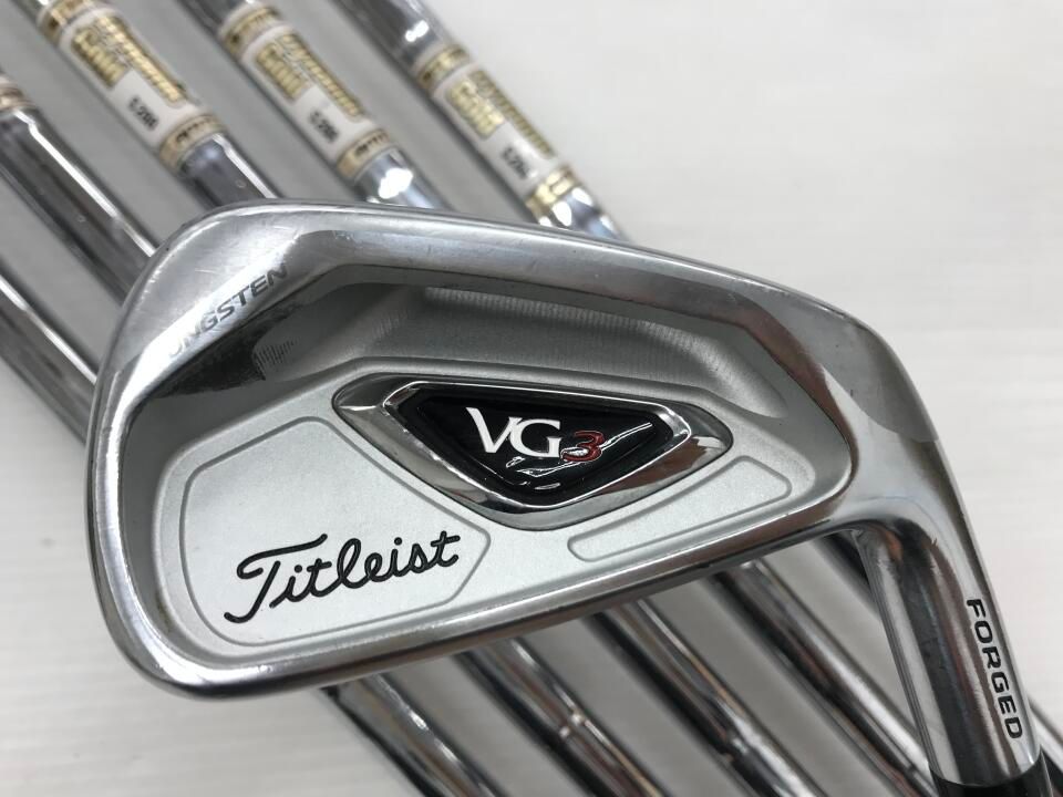 タイトリスト VG 3 2016 ダイナミックゴールド AMT S 200フレックス アイアンセット 最短