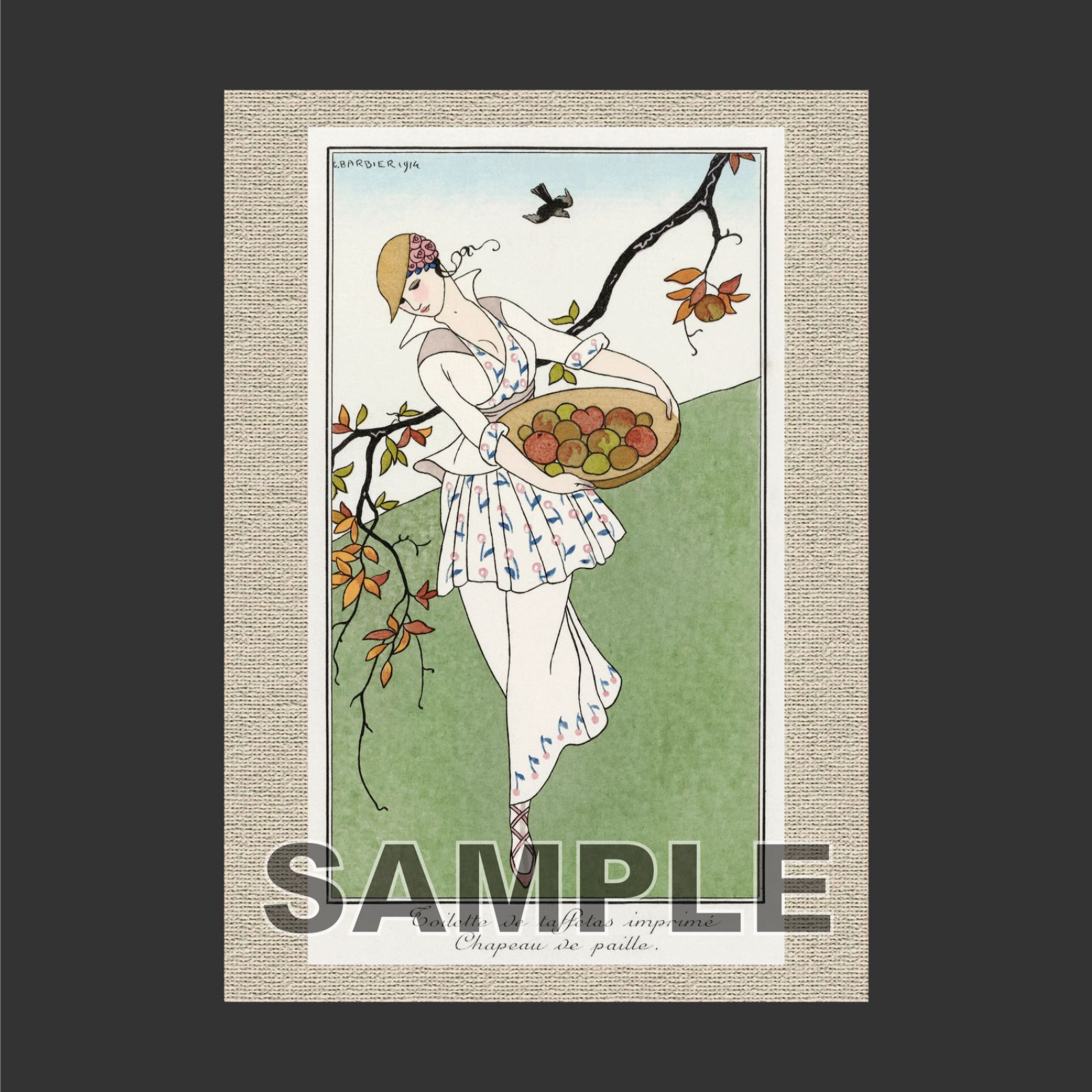 ジョルジュ・バルビエ（George Barbier） 「 パリジャンの衣装05