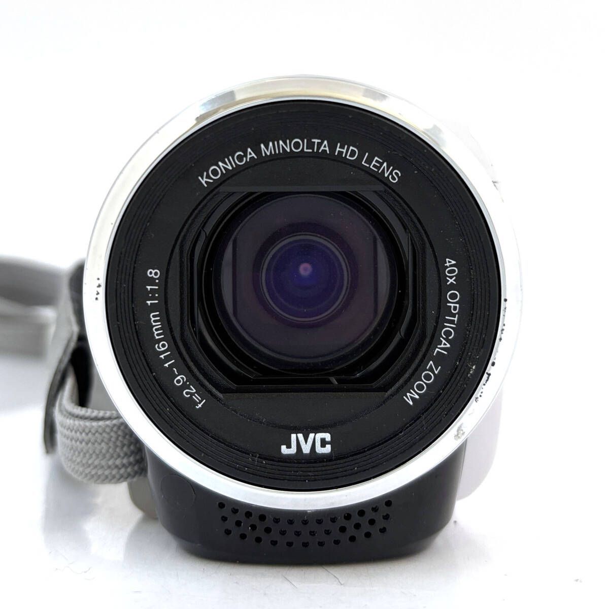 液晶に僅かな汚れあり分お値引き9,999円～【JVC】GZ-E750-W デジタル